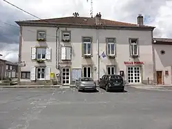 The town hall in Thiaville-sur-Meurthe