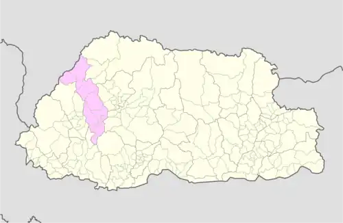 Location of Soe Gewog