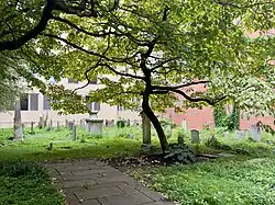 Overview of the third cemetery.