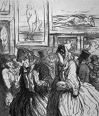 Lithograph by Honoré Daumier