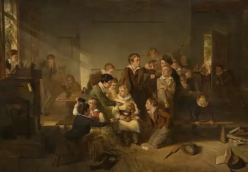The Boy with Many Friends by Thomas Webster