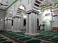 The mosque interior