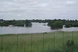 Flooding along Sugarbush Drive, Three Rivers Proper