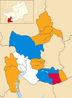 2003 results map