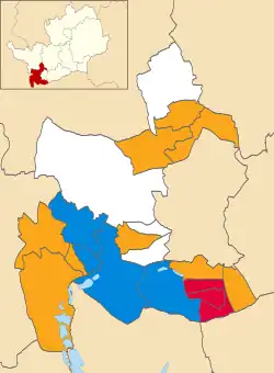 2004 results map