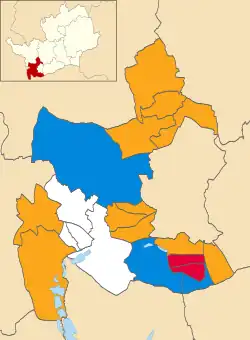 2007 results map