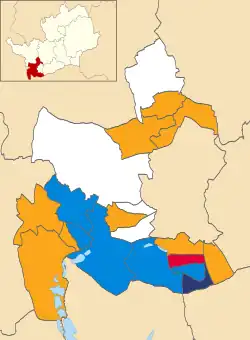 2008 results map