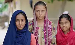 Three Van Gujjar girls​​‌