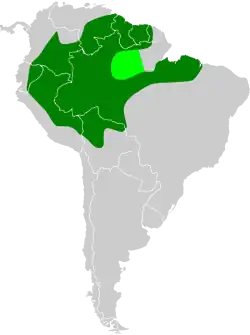 Map of range