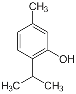 Thymol is one of many terpenes found in plants.[16]