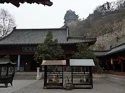 Main courtyard of the Temple of Tianfei in Nanjing