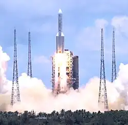 Launch of Tianwen-1 from Wenchang on July 23, 2020.