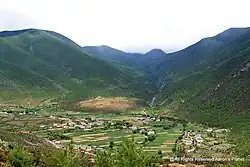 The mountain village of Nixi, where the breed originated