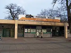 Main entrance of Tierpark
