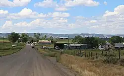 County Road 321 in Tiffany, August 3029.