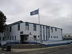 Essex police flag flying
