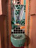 Tilework drinking fountain