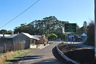 Entering Timboon from the Port Campbell road