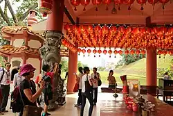Tiong Ghee Temple is a Taoist village temple opened in 1928