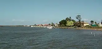 Jacobs Well as seen from Moreton Bay, 2014