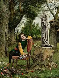 Titian Preparing to make his First Essay in Colouring by William Dyce