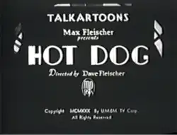 Talkartoon tittle card