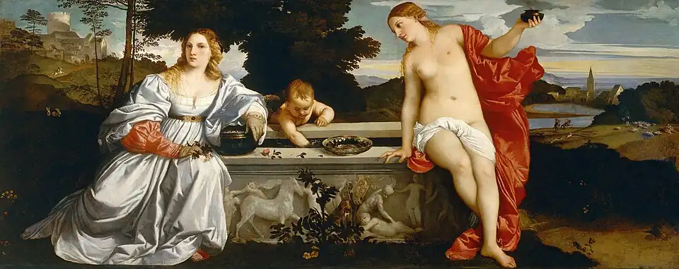 Philotes can be considered both platonic affection and sexual love.