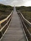 Path through the sand dunes