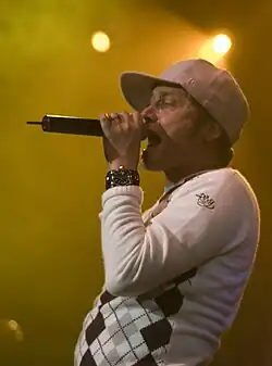 Image 57TobyMac's 2012 album Eye on It became the third Christian album to ever debut at number 1 on the Billboard 200. (from 2010s in music)