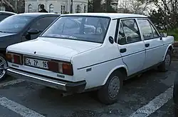 1976-1981 Murat 131 Şahin; rear view