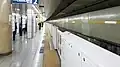 Yurakucho Line platform in March 2019
