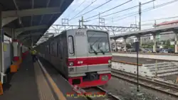 Tokyo Metro 6022 - 6122 At Duri Station On Platform 5 In Tangerang Line