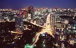 Image 57Tokyo streets at night (from Transport in Greater Tokyo)