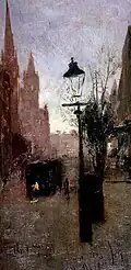 First Tram, 1889, private collection