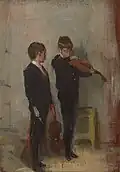 The violin lesson, 1889, National Gallery of Victoria