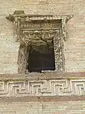 Architectural detail of the tomb