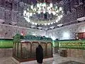 The old zarih enclosing the grave of Salman al-Farsi