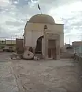 Exterior of the tomb