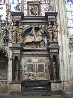Jean Goujon and others, Funerary monument of Louis de Brezé in Rouen Cathedral, 1536–1544
