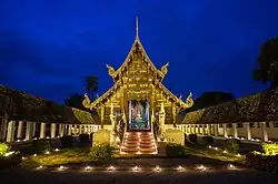 wihan of Wat Ton Kwen, Hang Dong, (c. 1858), 8&nbsp;km SW of Chiang Mai's walls