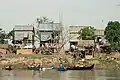 Stilt houses on Tonlé Sap Lake, Cambodia