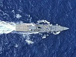 Top view of INS Sukanya (P50).