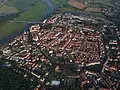 Torgau from the north-west