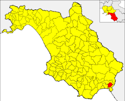 Torraca within the Province of Salerno