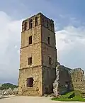 Panamá Viejo cathedral tower