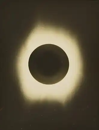 Total eclipse of the sun, Coongoola, 1922