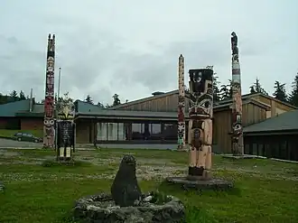 Totem Park in Hydaburg