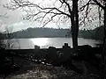 View from the cemetery