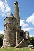 Tour de Bonvouloir in Juvigny Val d'Andaine at the edge of the Forêt des Andaines