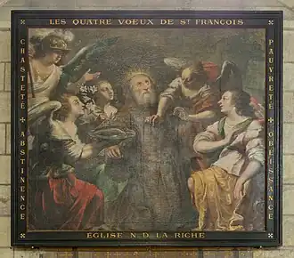 The Four Vows of St Francis of Paola, by Jérémie le Pileur